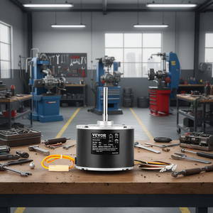 Moteur AC Vevor 1/10 Hp 208-230V 1100 tr/min monophasé antidéflagrant à montage sur bride pour ventilateur de condenseur - Product Image 2