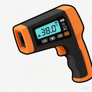 Termômetro Industrial Infravermelho com Bateria de 9V a Preço Baixo - Product Image 4