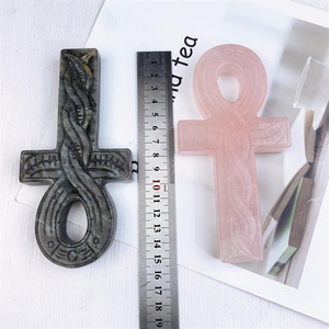 Fournisseur de cristaux en gros Quartz clair Sculpture Artisanat Collection Bijoux Cristal Baguette <span class=keywords><strong>Point</strong></span> - Product Image 5