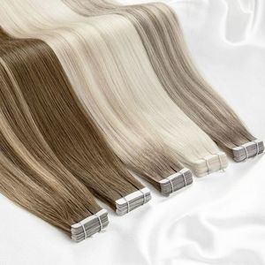 Extensiones de Cabello Remy Chino de Lujo, 100% Cabello Humano, Doble Trama, Liso, Sin Enredos, Sin Químicos, Trama Individual - Product Image 3