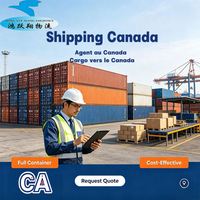 Agente de envío Canadá Flete marítimo Saint John Puerto de Halifax Servicios de transporte Agente de envío Ddp Shipping Company