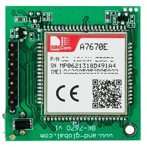 Simcom A7670E 4G Kat 1 Met Gsm Gps Module Met Development Core Board Draadloze Communicatie Ttl Met 4G gps Antennes