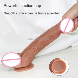 Grote dildo penis seksspeeltje <span class=keywords><strong>super</strong></span> realistisch kunstmatige penis dildo clitorale stimulatie met zuignap voor vrouwen seksproduct - Product Image 4