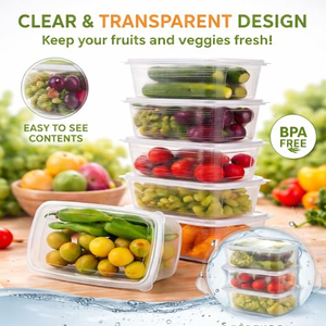 White PP Upper and Lower Lid Food Packaging Lunch Box Food <b>Container</b> for <b>Take</b> <b>Away</b> - Product Image 5