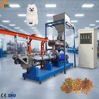 Línea de Producción de Alimentos para Mascotas, Línea de Producción de Alimentos Húmedos para Perros, Máquina Multifuncional para la Elaboración de Alimentos Extruidos para Mascotas