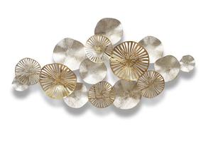 51 "pouces moderne créatif luxe <span class=keywords><strong>Style</strong></span> métal fleur mur Art décor - Product Image 3