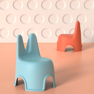 Plastic <strong>Stool</strong> <strong>Stacking</strong> Step Children <strong>Stool</strong> Home Kindergarten Chair - Product Image 3