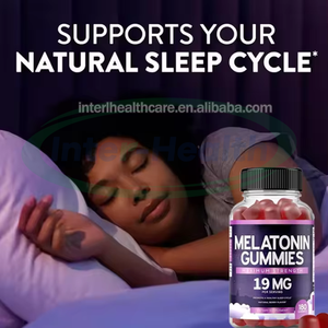 Ausreson OEM <strong>Melatonin</strong> <strong>Gummy</strong> 5-htp Promotes Relaxation Health Improve Sleep Vegan Candy Supplement Vitamin B6 <strong>Melatonin</strong> Gummies - Product Image 3