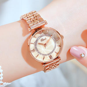 Nuevo reloj para mujer, elegante y casual, con una correa de acero simple y versátil, un reloj de cuarzo. - Product Image 1