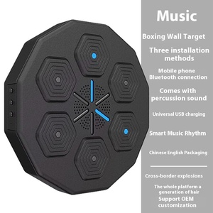 Cross-Border for Kidsren's Boxing Wall Target Home Fitness Light Music Boxing Trainer Target Machine for KidsTraining - Product Image 5