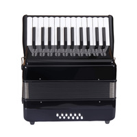 Professional Diatonic Accordion Adults Graded Performance Beginner Keyboard Instrument 25 Keys 12 Bass 3 Chords Eco-friendly ABS
