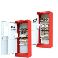 Armoire de commande de pompe incendie IP55, armoire de distribution d'alimentation double d'urgence, boîtier de contrôle d'inspection à conversion de fréquence