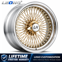 Jantes chromées pour voiture, roues à rayons droites/croisées de 13, 14, 15, 16, 17, 18, 20, 22 pouces, 20x8, 22x8, 72, 100, 150 rayons, centre doré
