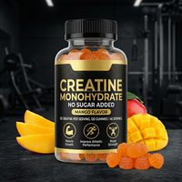 OEM/ODM Nutrition sportive Gummies pour l'entraînement Musculation Compléments de santé Créatine monohydratée Saveur mangue pour adultes Femmes Hommes