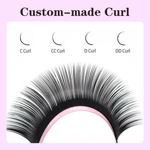 थोक हस्तनिर्मित जे बी सी सी डी + एल + कोरियन pbt सामग्री मोटी 0.15 मिमी फ्लैश लाइट सिंगल पलक एक्सटेंशन - Product Image 6