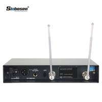 Sinbosen Micro Sans Fil professionnel E-122 740-780MHz UHF Casque Micro Sans Fil