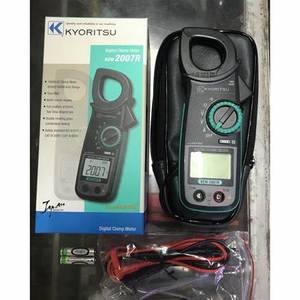 KYORITSU 2007R เครื่องวัดกระแสไฟฟ้าดิจิตอล AC KEW 2007R-OEM มีจำหน่าย รับประกัน 1 ปี Kyoritsu 2007r Ac Kew2007r เครื่องวัดกระแสไฟฟ้าแบบหนีบ True RMS รุ่น OEM K - Product Image 1