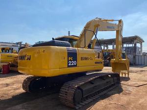 Excavadora hidráulica de cadenas Komatsu PC220-8 usada, de bajo consumo de combustible, con la mejor calidad y precio favorable, en venta. - Product Image 3