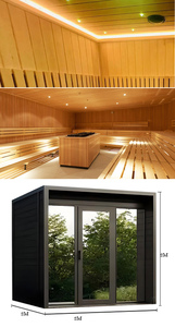 Nouvelle Arrivée en Promotion : Tunnel d'angle Waterstar, Sauna infrarouge commercial, Spa, Chambre d'oxygénothérapie hyperbare moderne, à infrarouge lointain - Product Image 3