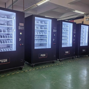 Đức Tự Phục Vụ Tự Động Màn Hình Cảm Ứng Uống Và Đồ Ăn Nhẹ Máy Bán Hàng Tự Động Combo Máy Bán Hàng Tự Động Cho Thực Phẩm Và Đồ Uống - Product Image 4