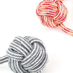 Juguete Masticable de Cuerda con Cesta de Algodón de 17 cm y 100 g para Mascotas, con Fibra Natural y Diseño de Cesta - Product Image 2