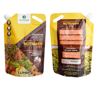 LT Thetered Drink Retorme 5 Litre 1000ml Plastic apple Juice Flip Cap Liquid Packaging Aluminum Foil Stand up Spout Pouch Bag