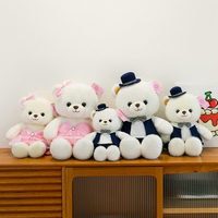 Boneka beruang Super lembut, mainan pernikahan Teddy Bear yang dapat dilepas