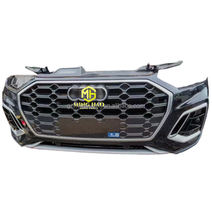 ชุดกันชนครบชุดสำหรับ Audi <span class=keywords><strong>Q5</strong></span> รุ่นปี 2022 - 2024 ประกอบด้วยกระจังหน้า, หม้อน้ำ, เรดาร์ และชุดสายไฟ - Product Image 3