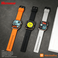 Jam Tangan Pintar AI Watch 2 GPS Sport dengan Pelacakan Rute, Kompas, SOS, Oksigen, Suhu, Monitor Detak Jantung, Layar AMOLED 1,99 inci, IP68, ChatGPT