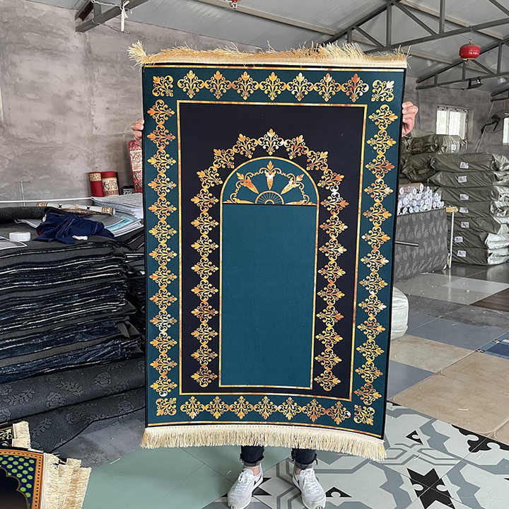 Islamic Style Eid Ramadan Furry Thick Wool Sheepskin Material Muslim ...