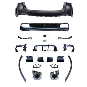 Kit de carrocería de parachoques delantero/trasero para mercedes-benz, Rejilla cromada para clase <span class=keywords><strong>GLE</strong></span> W167 GLE53 <span class=keywords><strong>45</strong></span> <span class=keywords><strong>Amg</strong></span> 2020 2021 w167, suministro directo de fábrica - Product Image 2