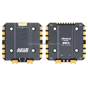 pour Axisflying <span class=keywords><strong>Argus</strong></span> Pro 80A 8S 32 bits ESC Composants UAV 4-8S Lipo Dissipation thermique en aluminium Réponse <span class=keywords><strong>rapide</strong></span> de l'accélérateur Pièces de drone - Product Image 1