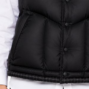 Nouvelle Collection 2026 – Gilet matelassé <span class=keywords><strong>noir</strong></span> <span class=keywords><strong>sans</strong></span> manches pour femme, isolé en duvet, avec fermeture boutonnée, idéal pour la superposition - Product Image 6