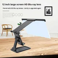 Foldable Phone Holder Enlarged 12-Inch HD Screen Magnifier Stand Split Type F12 Model