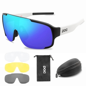 <span class=keywords><strong>POC</strong></span>-gafas de sol deportivas para hombre y mujer, conjunto de 4 <span class=keywords><strong>lentes</strong></span> para ciclismo de montaña - Product Image 2