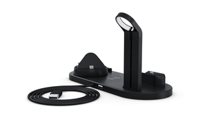Soporte de carga inalámbrica 6 en 1, estación de carga inalámbrica para teléfonos <span class=keywords><strong>móviles</strong></span>, <span class=keywords><strong>2022</strong></span> - Product Image 5