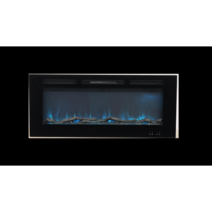 Cheminée Linéaire Gaz Monté Mural Poêle à Granulés Mantel Bio Ethanole Insert Surround Mini Intérieur Led Cheminée Électrique - Product Image 6