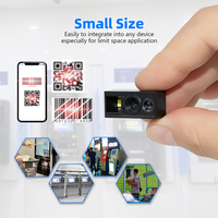 Lecteur de code QR à montage fixe 2D YHD-M807D, module de scanner de code-barres intégré, pour contrôle d'accès, logistique, ligne d'assemblage en usine