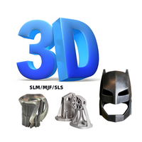 Accessoires en métal d'impression 3D de moulage personnalisé Impression de conception 3D SLM Bijoux de très haute précision Impression en 3D d'art