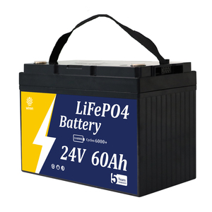 Batería Wiren W2460 24V 60Ah LiFePO4 |   Batería de Ciclo Profundo de 1440 Wh |   Más de 6000 Ciclos |   Garantía de 5 Años |   Sistemas de Alimentación Ininterrumpida (SAI) - Product Image 3