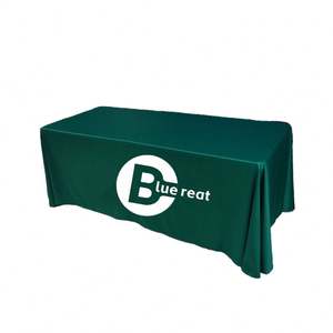 Tovaglia di cotone personalizzata stampata digitale personalizzata per matrimonio o festa <span class=keywords><strong>a</strong></span> <span class=keywords><strong>casa</strong></span> - Product Image 4