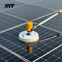 Outils de nettoyage de panneaux solaires, équipement de brillance du verre, brosse rotative de nettoyage dédiée, robot de nettoyage solaire photovoltaïque