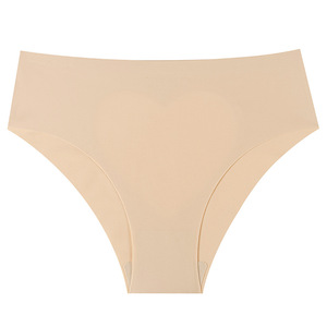 Huidvriendelijke, Ademende T-Back Strings Halfhoge Spoorloze G-String Uitgeholde Hartvormige Slipje Voor Dames, Elke Dag Effen Geverfd - Product Image 5