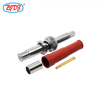 Conector de cobre de alto voltaje 5KV-10KV de suministro de fábrica, cable de 10000V RG59 LMR240 H155, conectores de V para stock de RF disponible