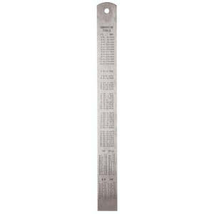Truper RGL-30 30 cm righello in acciaio inox strumento di misura di precisione - Product Image 1