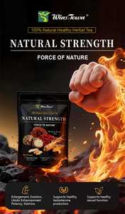 Té de fertilidad Wubao de Winstown Man Natural Strength Power Herbal con Lingzhi, Bayas de Goji, Cistanche, Ginseng, Dátil Rojo, Ñame Chino y Maca. - Product Image 4