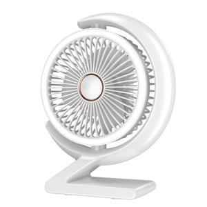 Ventilador de escritorio con lámpara, ventilador de circulación giratorio de alta potencia para el hogar, ventilador portátil USB de aromaterapia para escritorio - Product Image 3