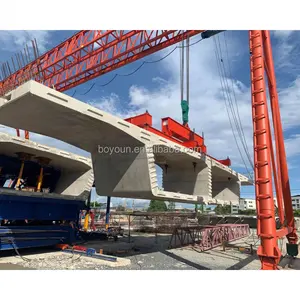 Köprü segmental beton kiriş prekast kutusu kiriş inşaat çelik kalıp