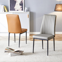 Usine produit des meubles de restaurant pas cher en gros chaises de salle à manger en cuir chaises de cuisine modernes