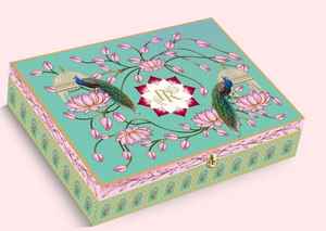 Boîte en bois MDF légère pour cadeaux de mariage, cadeaux d'anniversaire, rangement de bijoux, impression personnalisée, boîte à cadeaux de mariage - Product Image 2